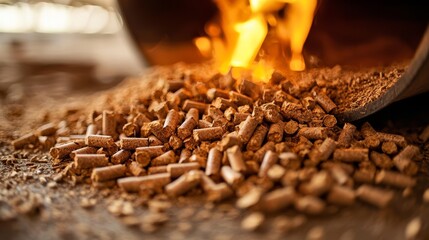 How wood pellets contribute to a greener environment.