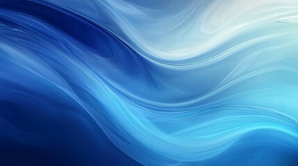 Fototapeta premium Explore the beauty of blue in mesmerizing abstract patterns.