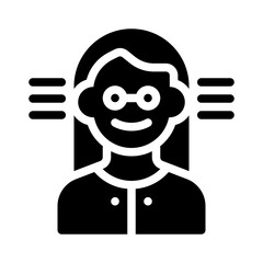 instructor glyph icon