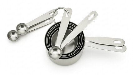 Stainless steel measuring cups and spoons set kitchen baking tools