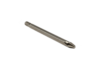 Screwdriver Bit Silver Metal Tool Work Equipment Transparent Background