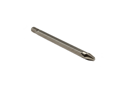 Screwdriver Bit Silver Metal Tool Work Equipment Transparent Background