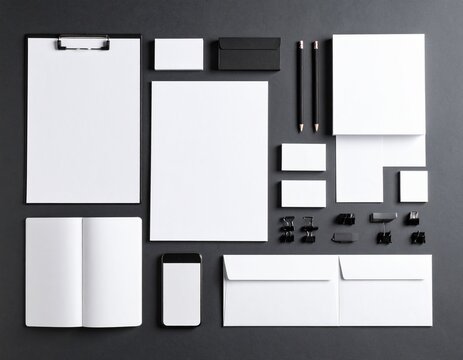 Brand Identity Mockups Expressing Corporate Vision Professional Branding Concept Establishing Market Presence