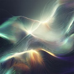 Abstract flowing lines futuristic background