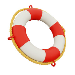 red life buoy
