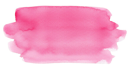 Pink Watercolor Stain Background Abstract Brush Stroke Texture Art
