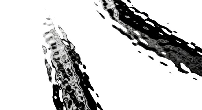 Abstract grayscale pattern isolated PNG with Transparent Background