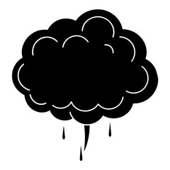 Cartoon Cloud Illustration Vector: Cute and Playful Cloud Designs for Creative Projects