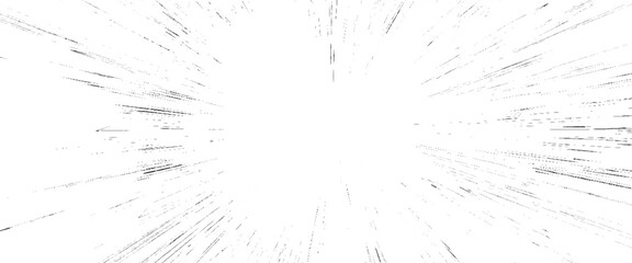 Vector style comic speed line effect