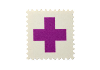 Obraz premium Tonga Cross Symbol Stamp Isolated Graphic with Transparent Background