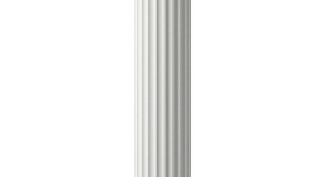 White Classic Column Pillar Architecture Building Ancient Design Element