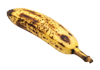 Isolated Ripe Yellow Banana Sweet Tropical Fruit Food Healthy