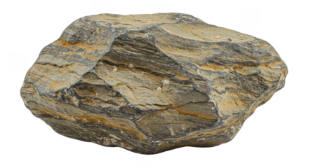 Isolated Rock Stone Texture Geology Mineral Pattern Gray Transparent PNG