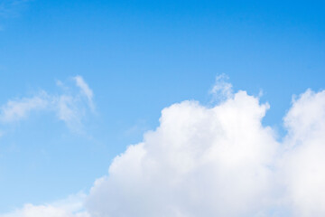 夏の空　青空と雲06