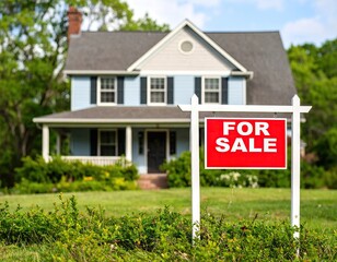 House for sale sign