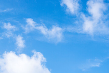 夏の空　青空と雲08
