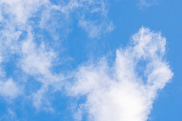 夏の空　青空と雲16