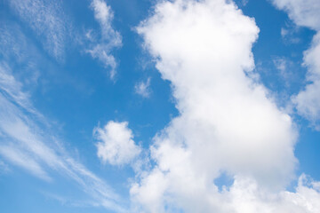 夏の空　青空と雲10