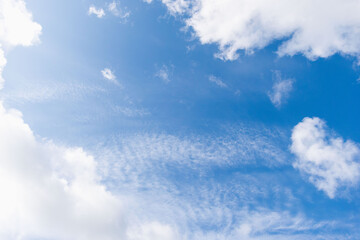 夏の空　青空と雲20