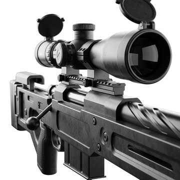 close up of weapon sight