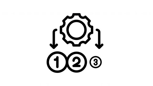 prioritize minimalist stroke animation