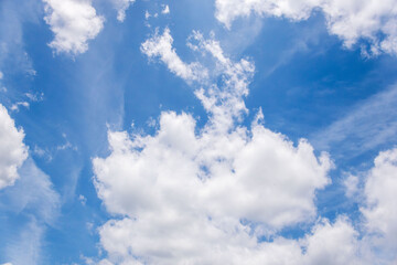 夏の空　青空と雲65