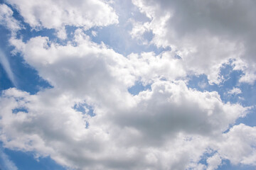 夏の空　青空と雲70