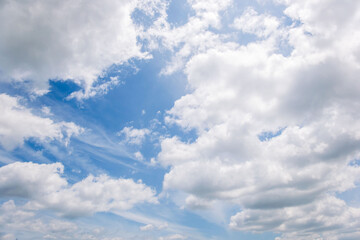 Fototapeta premium 夏の空 青空と雲73