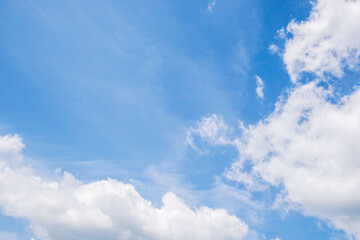 夏の空　青空と雲81