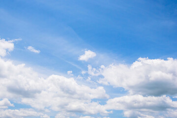 夏の空　青空と雲91