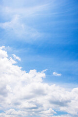 夏の空　青空と雲93