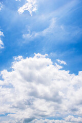 夏の空　青空と雲94