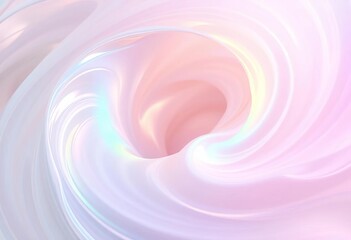Dreamy, ethereal pastel rainbow swirl with pearlescent sheen,  iridescent background,  magical