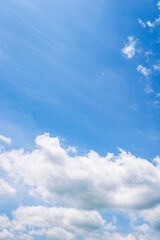 夏の空　青空と雲102