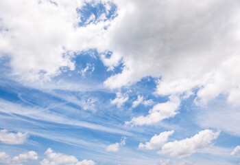 夏の空　青空と雲104