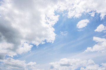 夏の空　青空と雲117