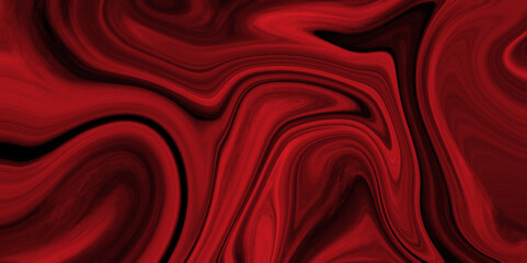 The texture of black and red marble pattern modern style Liquid background. gray marble pattern texture natural background. Paper with soft waves and white fabric liquid metallic art paint texture.