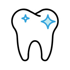 Minimalist Blue Stars on White Background for Modern Design