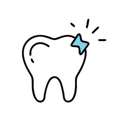 Abstract light blue shape on White Background for concepts