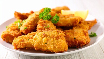 deep fried chicken nuggets