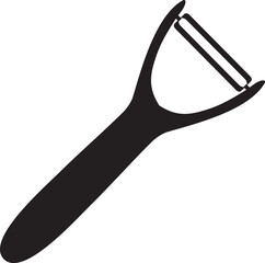 Silhouette Vegetable Fruit Peeler Slicer Ceramic Cutlery Cooking Tools