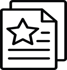 Obraz premium star icon button