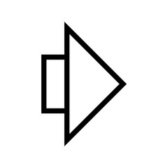 arrow symbol icon illustration vector eps10 logo template