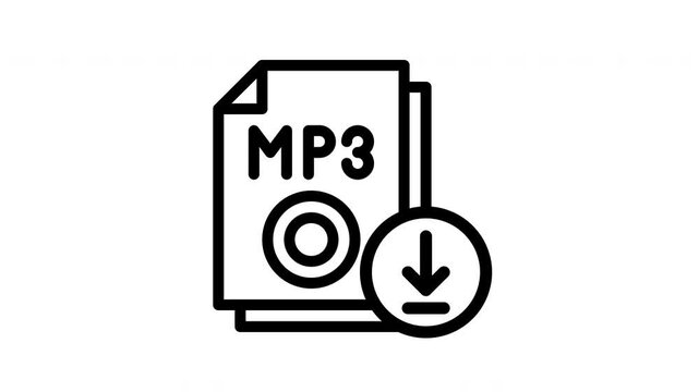 download minimalist stroke animation