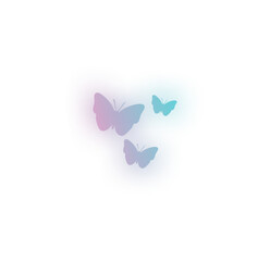 Neon Buterfly Sign