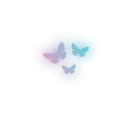 Neon Buterfly Sign