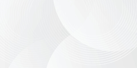 White geometric abstract background overlap layer on bright space with lines effect decoration. Modern graphic design.