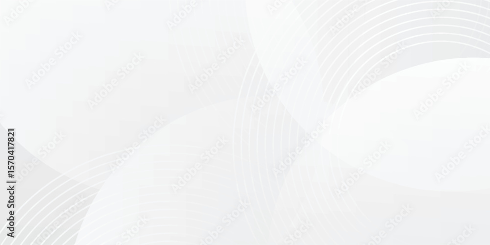 Poster white geometric abstract background overlap layer on bright space with lines effect decoration. mode