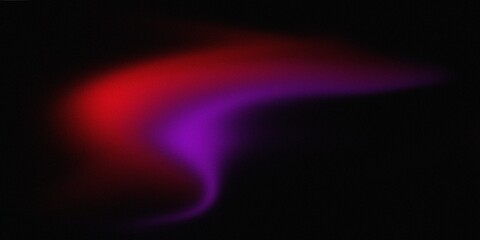 Glowing neon light splash background. Iridescent purple speed line flow. Magic luminous curved swirl concept