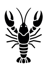 crayfish vector illustration